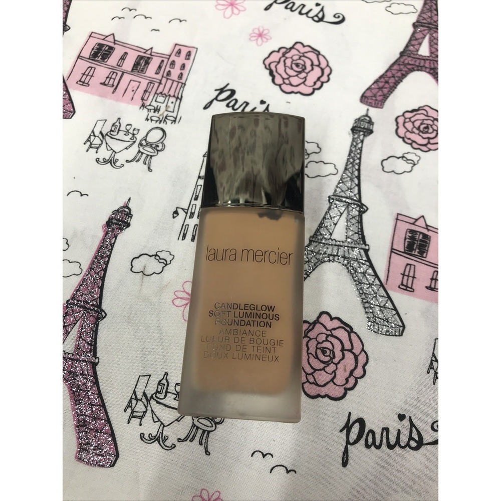 Laura Nervier Candleglow Soft Luminous Foundation - Amber "READ DESCRIPTION "